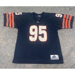 VTG Apex One Richard Dent Chicago Bears Jersey #95 Men's Large Navy NFL 90s MVP
